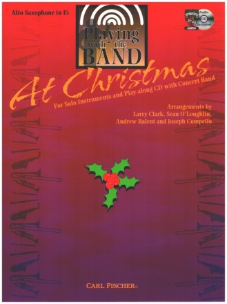 At Christmas (+CD) for alto saxophone