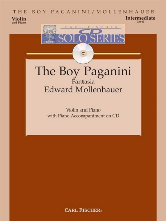 Edward Mollenhauer The Boy Paganini Violine und Klavier Studienpartitur + CD