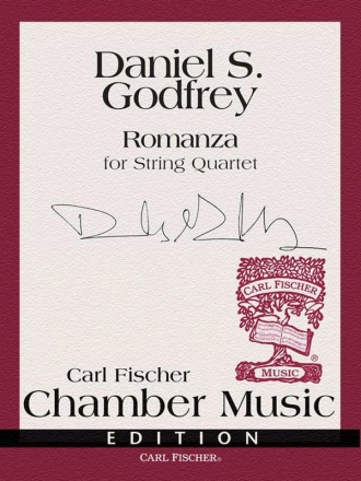 Daniel Godfrey Romanza Streichquartett Partitur und Stimmen