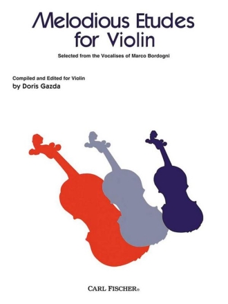 Marco Bordogni Melodious Etudes for Violin Violine