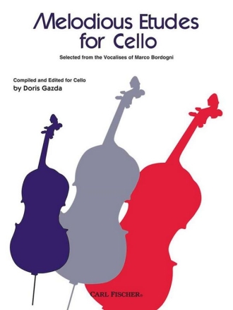 Melodious Etudes for Cello Violoncello Solostimme