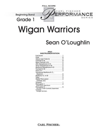 Sean O'Loughlin Wigan Warriors Blasorchester Partitur