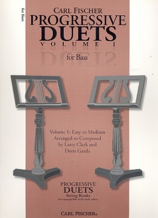 Progressive Duets vol.1 for 2 string instruments double bass score