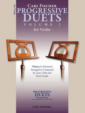 Progressive Duets vol.2 for 2 violins score