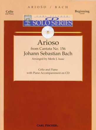 Johann Sebastian Bach Arioso From Cantata No. 156 Violoncello und Klavier