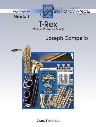 Joseph Compello T-Rex Blasorchester Partitur und Stimmen