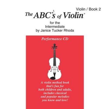 Janice Tucker Rhoda The ABCs Of Violin for The Intermediate Violine CD