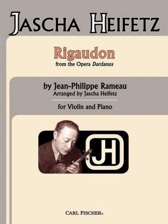 Jean Rameau Rigadoun Violine und Klavier