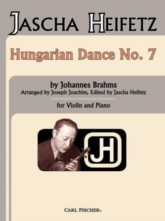 Johannes Brahms Hungarian Dance No. 7 Violine und Klavier