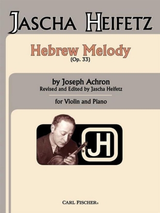 Hebrew Melody op.33 for violin and piano