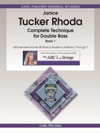 Janice Tucker Rhoda Complete Technique for Double Bass, Book 1 Kontrabass