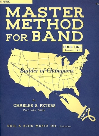 Master Method for Band vol.1 flute in c