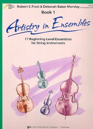 Artistry in Ensembles vol.1 for string ensemble piano accompaniment