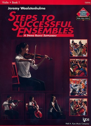 Steps to succesful Ensembles vol.1 for string orchestra violin