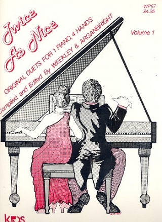 Twice as nice vol.1 for piano 4 hands