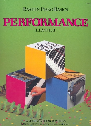 Bastien Piano Basics  Performance Level 3