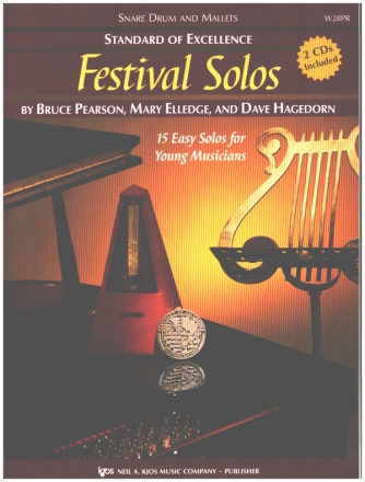 Festival Solos (+2CD's)  for snare drum and mallets