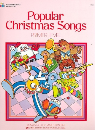 Popular Christmas Songs - Primer level  for piano