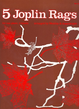 5 Joplin Rags for piano 4 hands