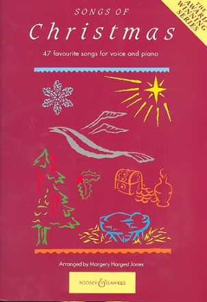 Songs of Christmas fr Gesang und Klavier Liederbuch