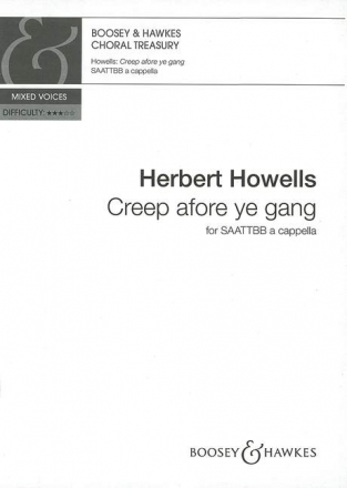 Creep afore Ye gang for mixed chorus a cappella score