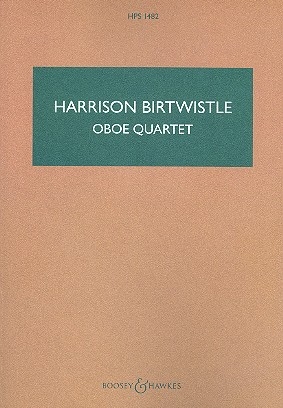 Oboe Quartet HPS 1482 fr Oboe, Violine, Viola und Violoncello Studienpartitur