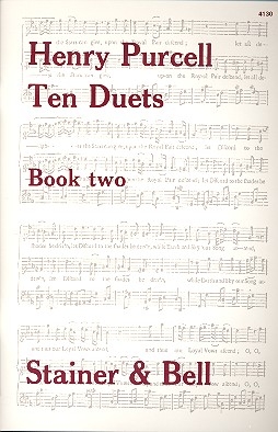 10 Duets vol.2 (nos.7-10) for 2 voices and keyboard