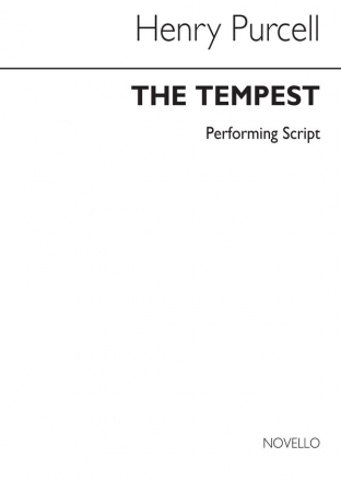 Tempest Performing Script Book  Buch