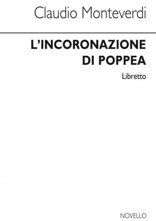 Claudio Monteverdi, L'Incoronazione Di Poppea (Libretto) Opera Libretto Buch