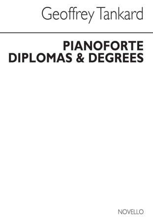 Piano Diplomas And Degrees Klavier Buch