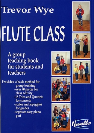 Flute Class A Group Teaching Book for Students and Teachers