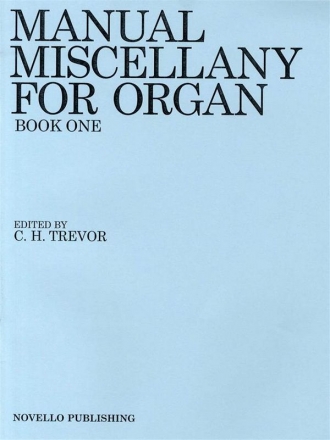 Manual Miscellany vol.1  for organ