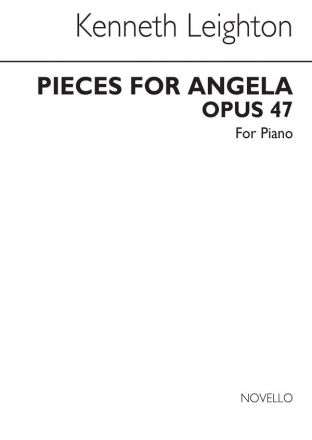 Pieces For Angela op.47 for piano