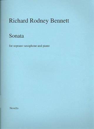 Sonata for Soprano Saxophone and Piano