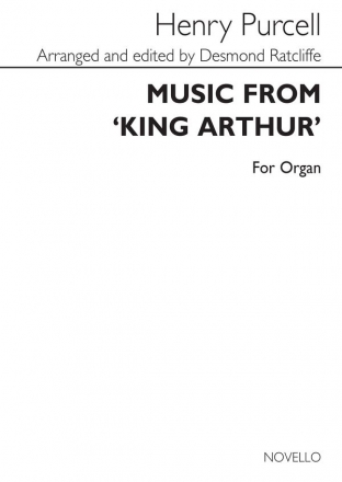 Henry Purcell, Music From King Arthur (Organ) Orgel Buch