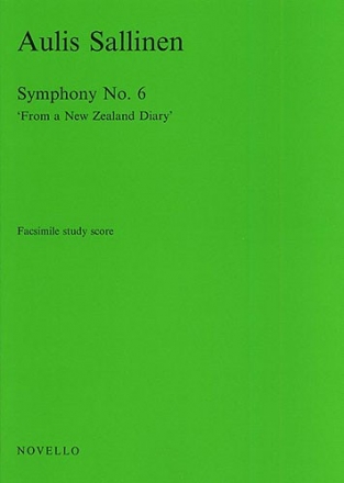 Aulis Sallinen, Symphony No.6 'From A New Zealand Diary' Orchestra Buch