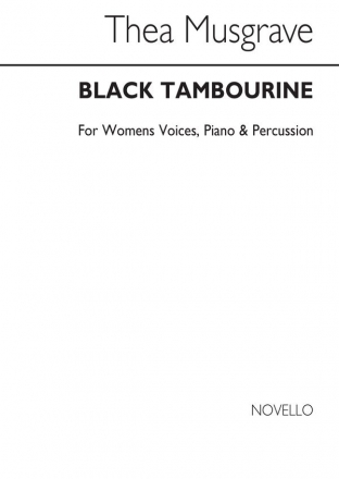 Thea Musgrave, Black Tambourine SSA Buch