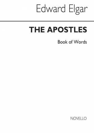 Edward Elgar, The Apostles - Words With Analytical Notes  Buch