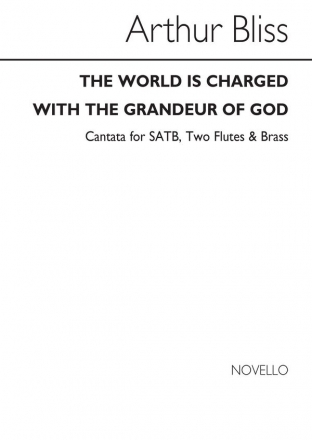 Arthur Bliss, A The World Is Charged With The Grandeur Of God SATB Buch