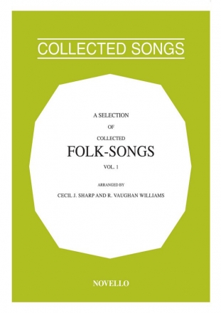 Ralph Vaughan Williams, A Selection Of Collected Folk-Songs Volume 1 Vocal and Piano Buch