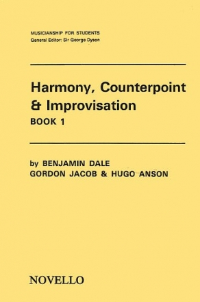 Harmony, Counterpoint And Improvisation Book 1  Buch + CD