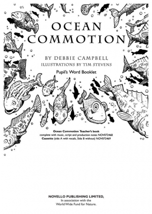 Ocean Commotion (Pupil's Book) Vocal Buch