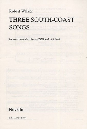 Robert Walker, Three South Coast Songs SATB Buch