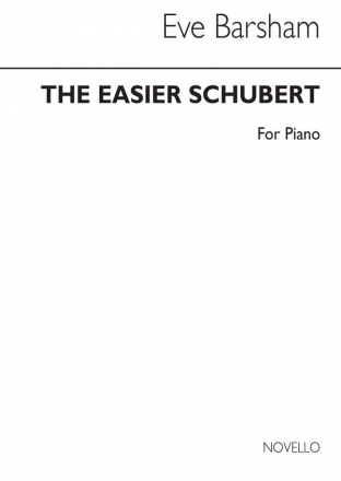 Franz Schubert, Easier Schubert for Piano Klavier Buch