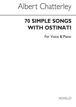 Albert Chatterley, 70 Simple Songs With Ostinati Voice Ensemble Buch