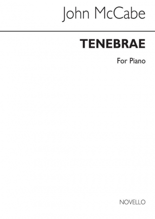 John McCabe, Tenebrae For Piano Klavier Buch