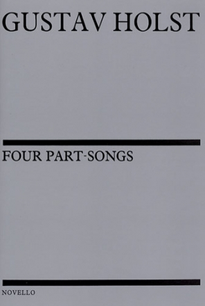 4 Part-Songs for mixed chorus SSATBB) a cappella score