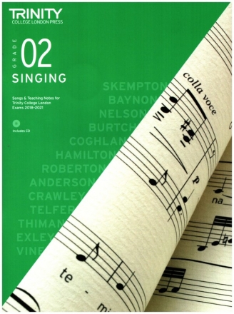 Singing 2018-2021 Grade 2 (+CD) for voice