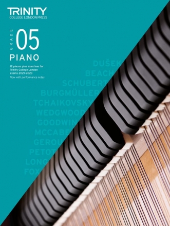 Piano Exam Pieces and Exercises 2021-2023 Grade 5 for piano