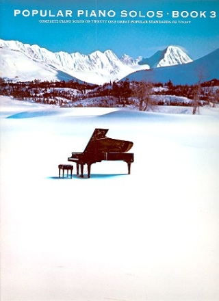 POPULAR PIANO SOLOS VOL.3 STORMY WEATHER HOW ABOUT YOU